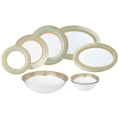 Столовый сервиз lefard золо...