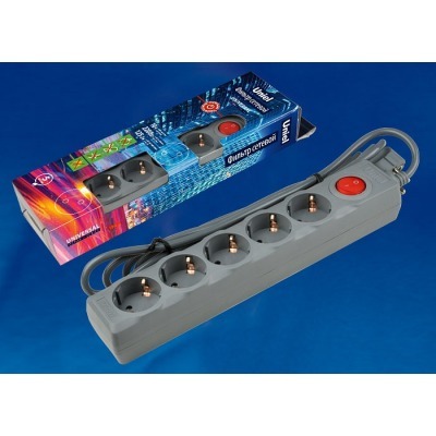 Удлинитель с выключателем Uniel S-Gsu5 UL-00001749 UL_UL-00001749