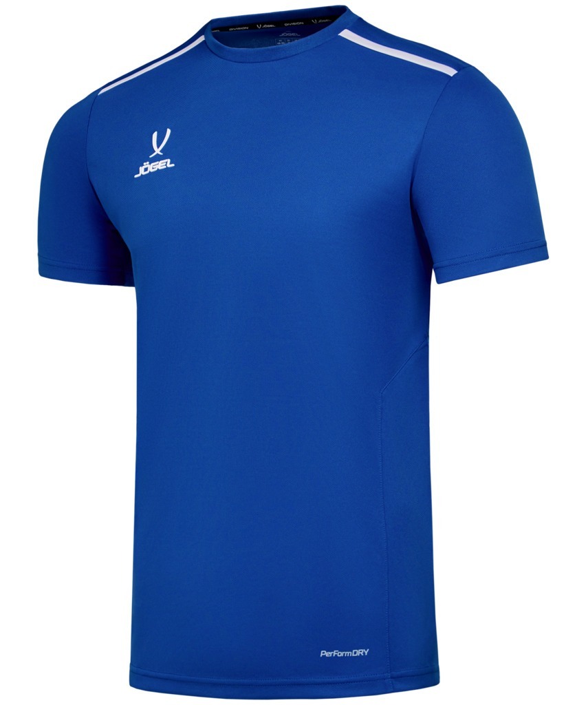 Фото Футболка тренировочная JÖGEL DIVISION Training Tee, синий (2105776) - интернет-магазин МегаТерем в Москве