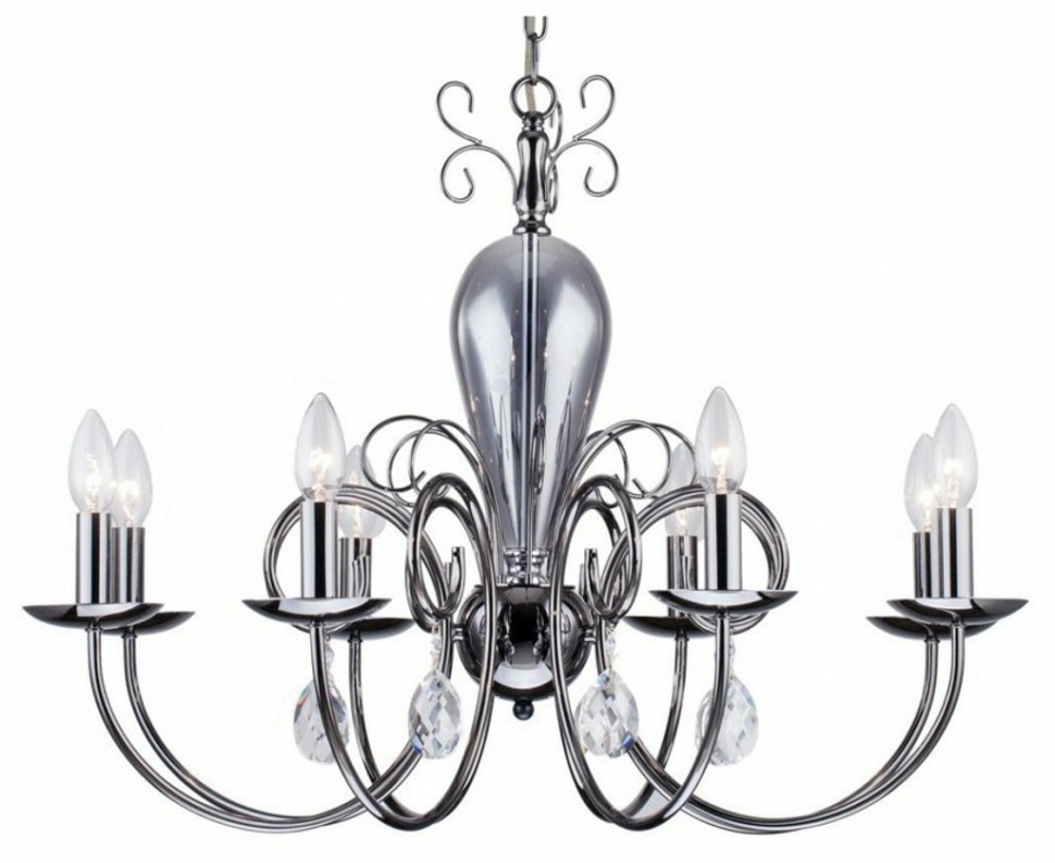 Фото Подвесная люстра Arti Lampadari Lazzaro Lazzaro E 1.1.8 NB AL_Lazzaro_E_1.1.8_NB - интернет-магазин МегаТерем в Москве