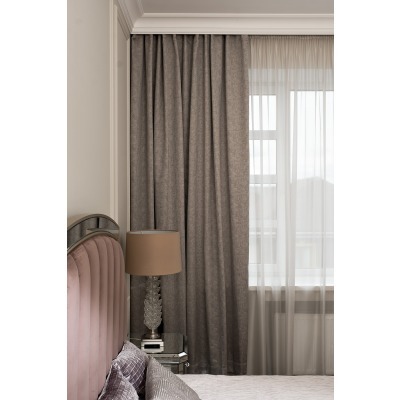 Портьера Gloss беж 275*260 (TT-00016721)