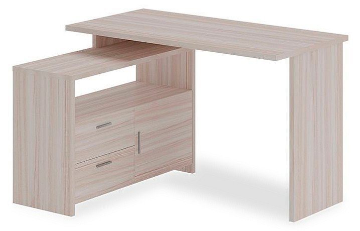 Фото Стол компьютерный Домино Lite СКЛ-ПРЯМ120+ТБЛ MER_SKL-PRYAM120-TBL_K - интернет-магазин МегаТерем в Москве