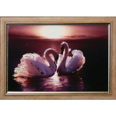 Картина На закате с кристал...