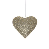 Новогодняя игрушка BL-034C, железо, grey/gold, ROOMERS FURNITURE