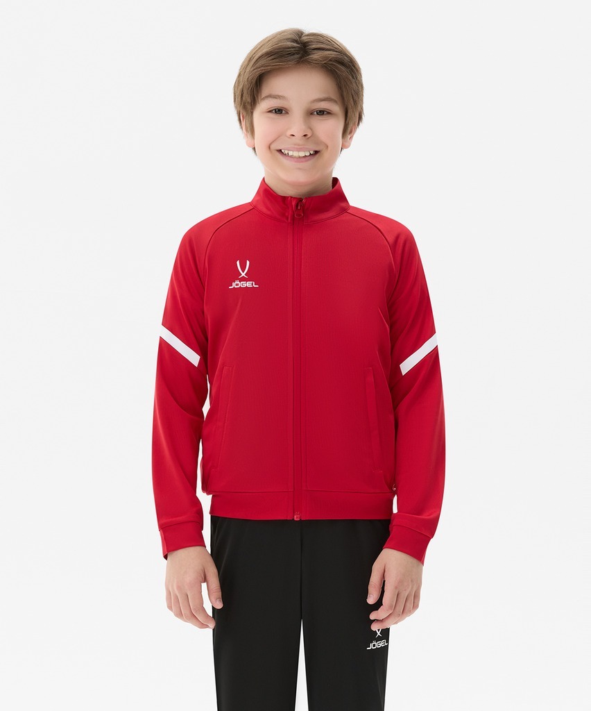 Фото Олимпийка JOGEL CAMP 2 Track Jacket, красный, детский (2114567) - интернет-магазин МегаТерем в Москве