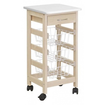 Стеллаж С ящиком и корзинам...