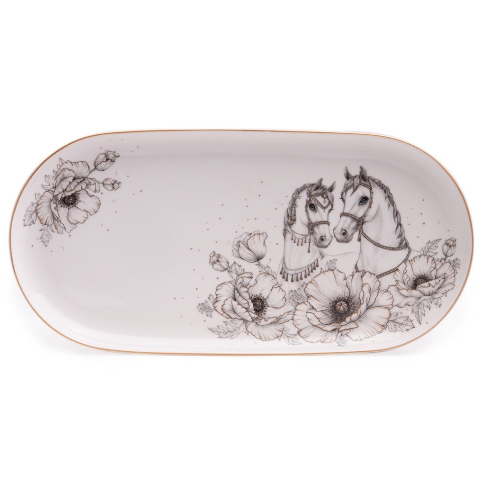 Фото Блюдо овальное lefard top style 30,5 см (590-704)  - интернет-магазин МегаТерем в Москве