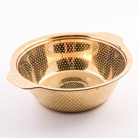 Фото Дуршлаг металлический 23,5 см MAYER BOCH (40725) - интернет-магазин МегаТерем в Москве