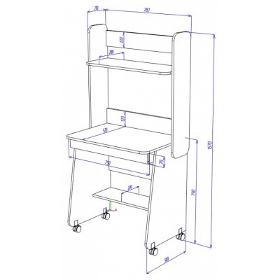 Стол компьютерный Домино СК...