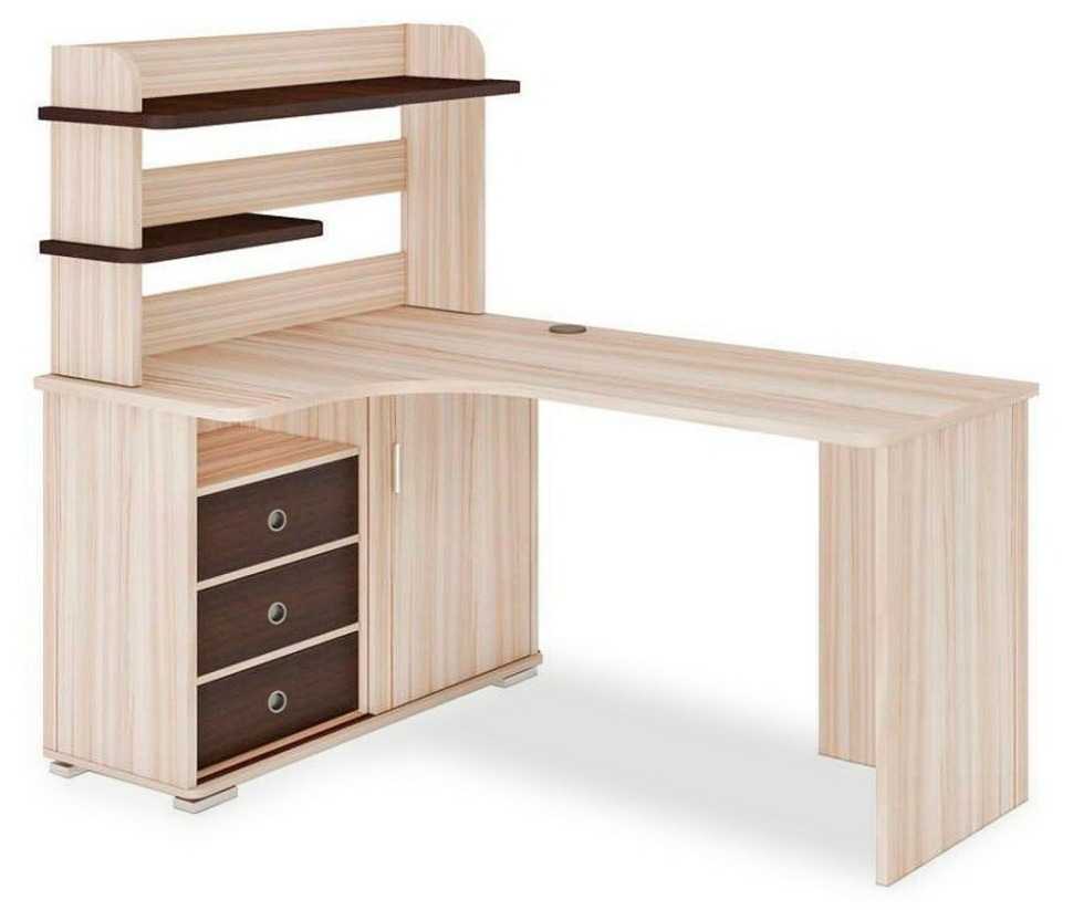 Фото Стол компьютерный Домино СР-165 MER_SR-165-KVK-LEV-NOVYJ - интернет-магазин МегаТерем в Москве