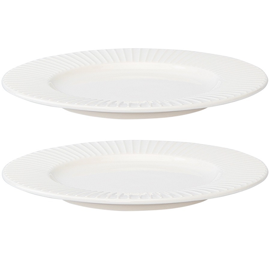 Фото Набор тарелок soft ripples, dual glazing, D27 см, 2 шт. (75887) - интернет-магазин МегаТерем в Москве