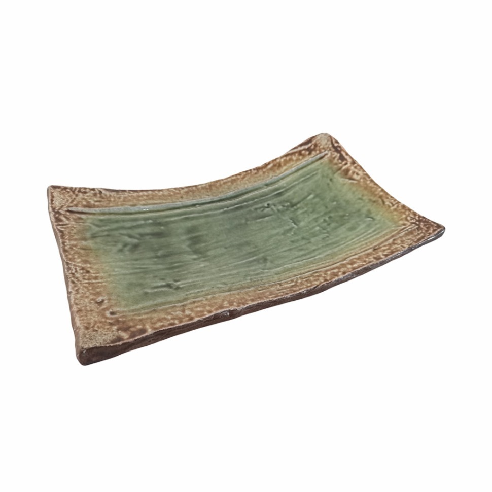 Фото Блюдо SG307005-1, ручная работа/каменная керамика, dark green, ROOMERS TABLEWARE - интернет-магазин МегаТерем в Москве