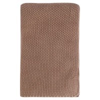 Плед из стираного хлопка цвета мокко из коллекции essential, 130x180 см (79340)