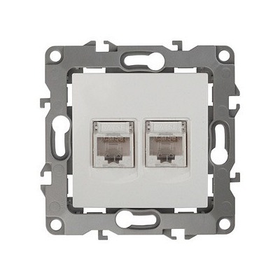 Розетка двойная Ethernet RJ...