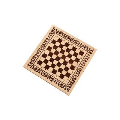 Шахматы + Шашки + Нарды "Кировские" (Россия, дерево, 40х20,5х5 см) (28197)