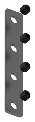 Фото Крепление для трека Denkirs SMART SLOTT TR2018-AL DK_TR2018-AL - интернет-магазин МегаТерем в Москве