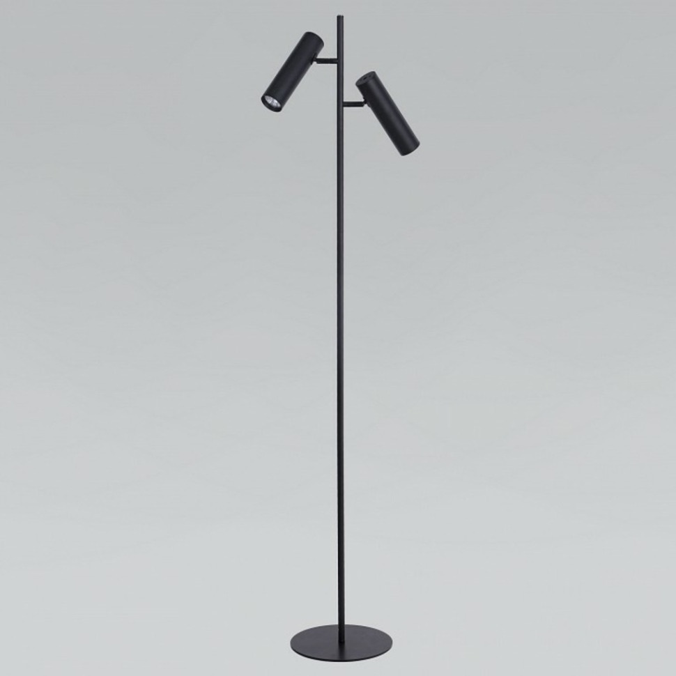 Фото Торшер Eurosvet Barre 01087/2 черный EV_a056593 - интернет-магазин МегаТерем в Москве