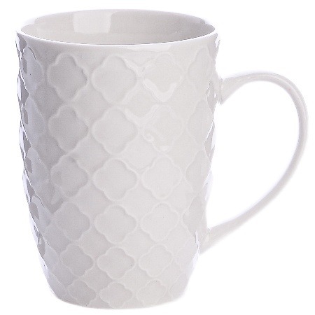 Фото Кружка 330 мл White LORAINE (9-31352-1) - интернет-магазин МегаТерем в Москве