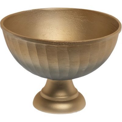 Чаша металлическая золотисто-зеленая d29*22см (TT-00005566)