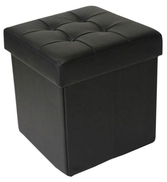 Фото Пуф Черный DRB_13174 - интернет-магазин МегаТерем в Москве