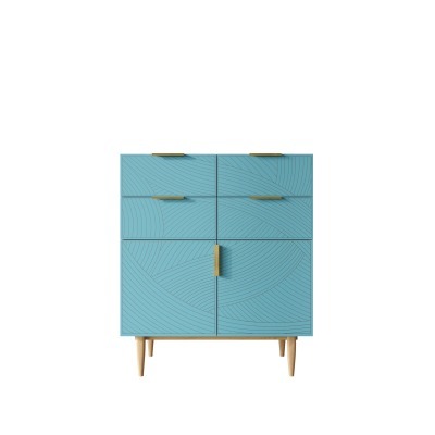 Большой комод с четырьмя ящ...