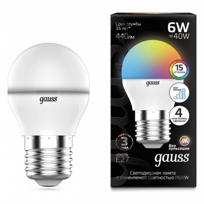 Лампа светодиодная Gauss  E...