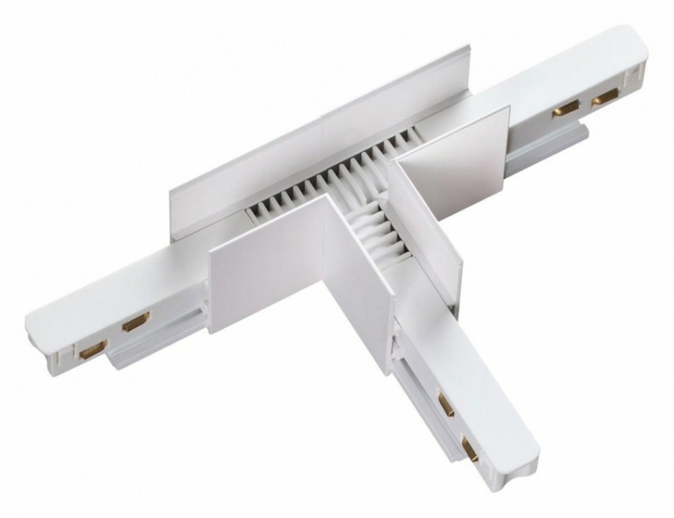 Фото Соединитель T-образный для треков накладных Novotech Flum 135125 NV_135125 - интернет-магазин МегаТерем в Москве