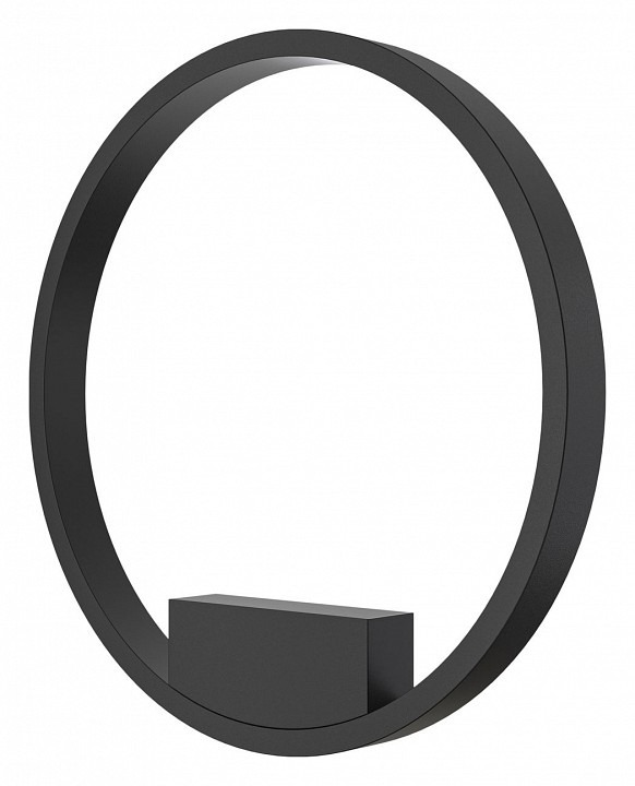 Фото Накладной светильник Maytoni Halo MOD058WL-L25BK MY_MOD058WL-L25BK - интернет-магазин МегаТерем в Москве