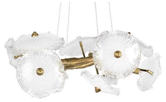 Фото Подвесная люстра Loft it Bloom 10352/650 AB LF_10352_650_AB - интернет-магазин МегаТерем в Москве