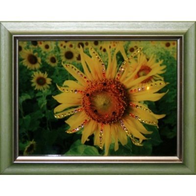 Картина Солнышко с кристалл...