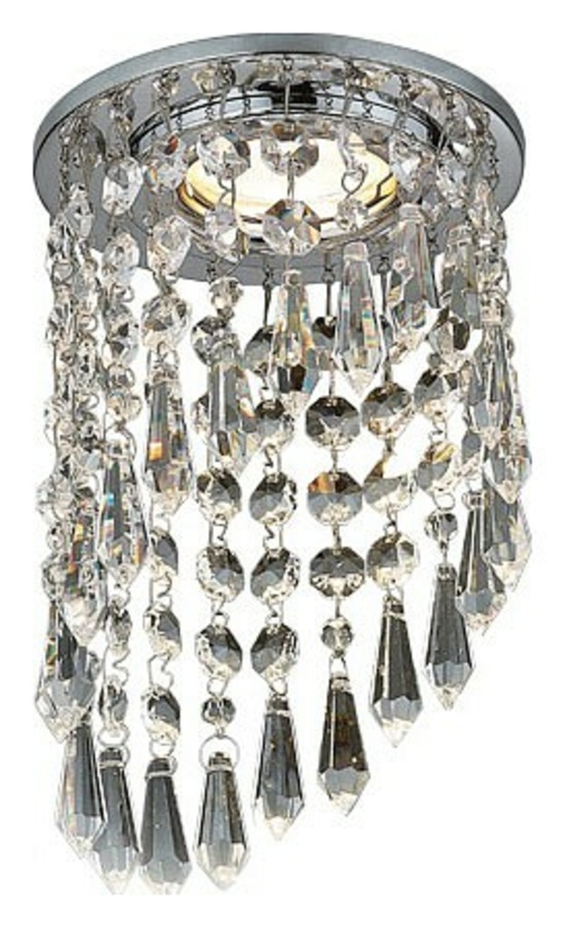 Фото Встраиваемый светильник Ambrella Light Crystal K2247 K2247 CH/CL AMBR_K2247_CH_CL - интернет-магазин МегаТерем в Москве