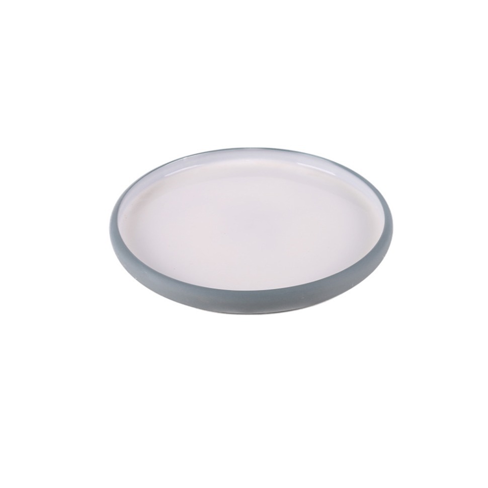 Фото Тарелка E733-P-10187/8.5, 21 см, керамика, Grey/white, ROOMERS TABLEWARE - интернет-магазин МегаТерем в Москве