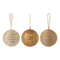 Набор ёлочных украшений disco balls из коллекции new year essential, 3 шт. (78332)