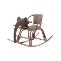 Детский стул TMDElef, Ротанг, Brown, ROOMERS FURNITURE