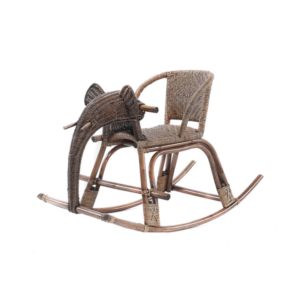 Фото Детский стул TMDElef, Ротанг, Brown, ROOMERS FURNITURE - интернет-магазин МегаТерем в Москве