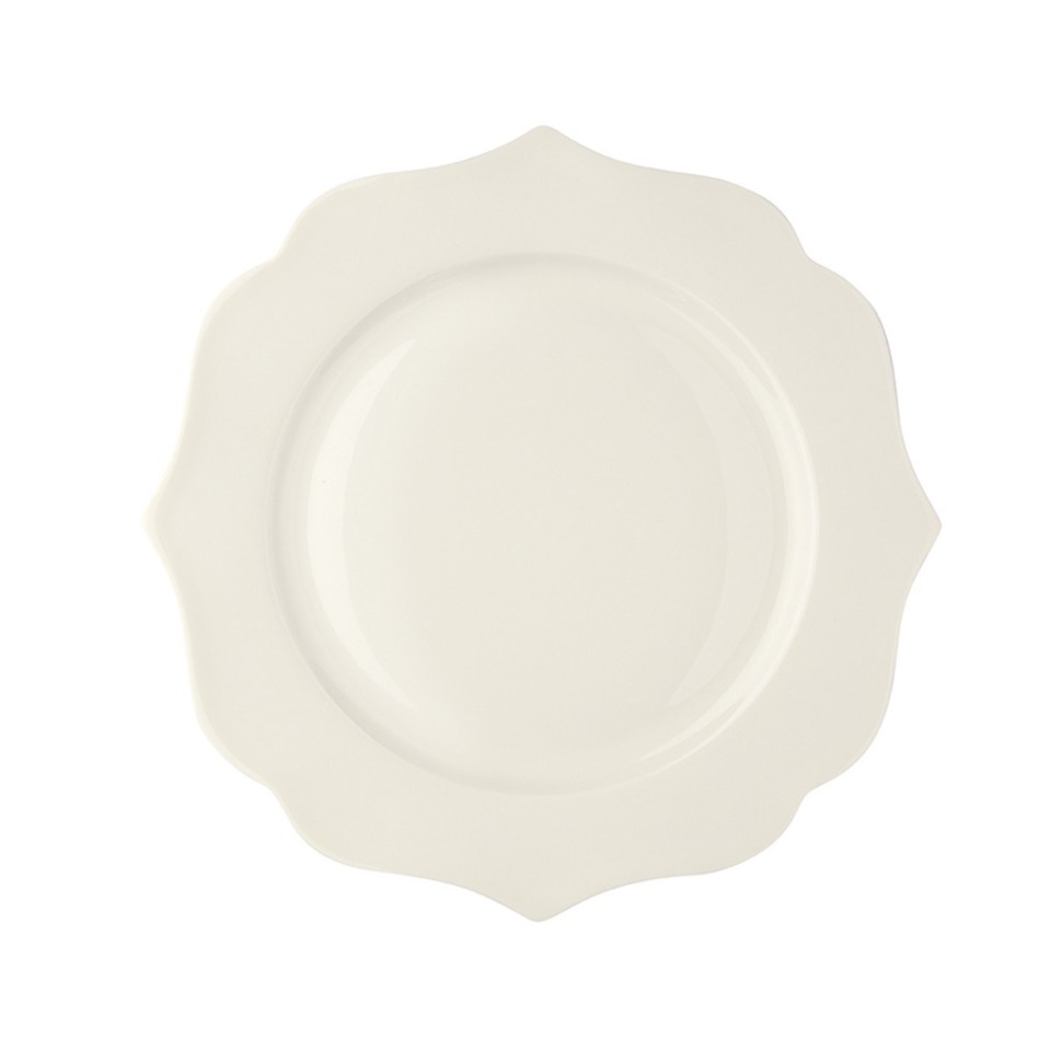Фото Тарелка LION000AV003265, 28 см, костяной фарфор, Ivory, LE COQ - интернет-магазин МегаТерем в Москве
