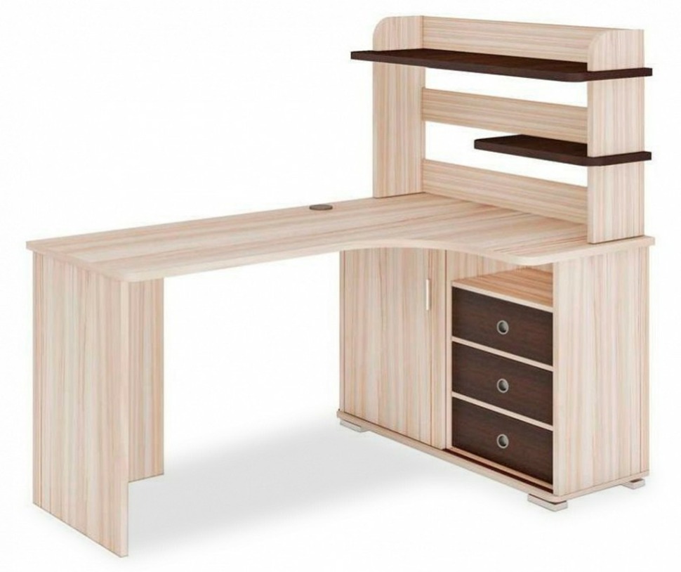 Фото Стол компьютерный Домино СР-165 MER_SR-165-KVK-PRAV-NOVYJ - интернет-магазин МегаТерем в Москве