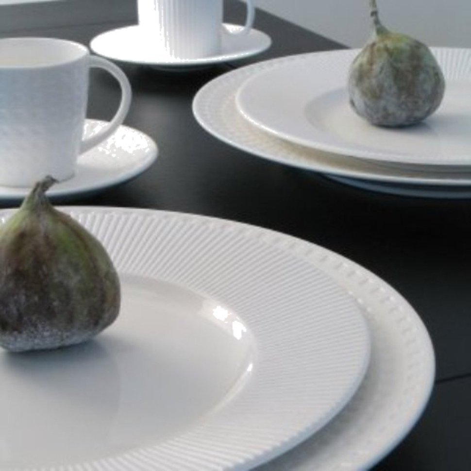 Фото Блюдце S0533/54725, 15.5 см, фарфор, white - интернет-магазин МегаТерем в Москве