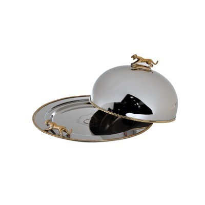 Блюдо с крышкой Леопард цве...