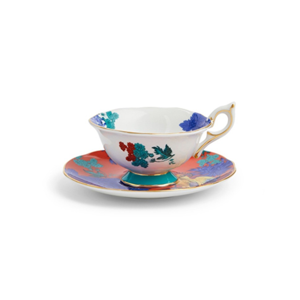 Фото Чайная пара 1057271, костяной фарфор, mixed, WEDGWOOD - интернет-магазин МегаТерем в Москве