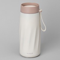 Термокружка curl ivory 400 мл Agness (798-100)