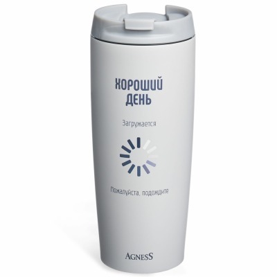 Термокружка agness хороший ...