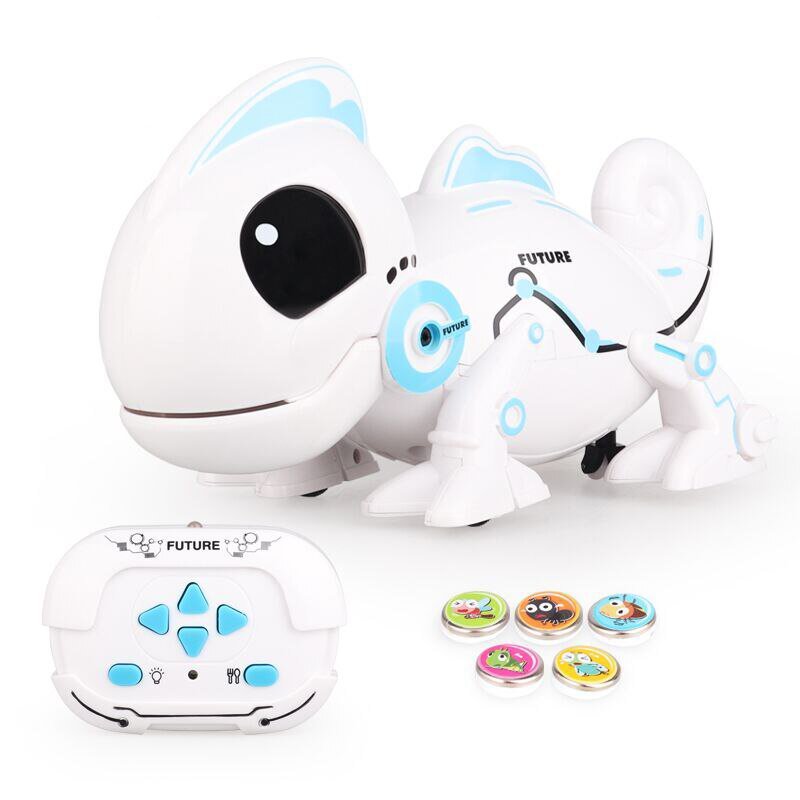 Фото Радиоуправляемый робот Хамелеон ловитель насекомых (ZYB-B3497) - интернет-магазин МегаТерем в Москве