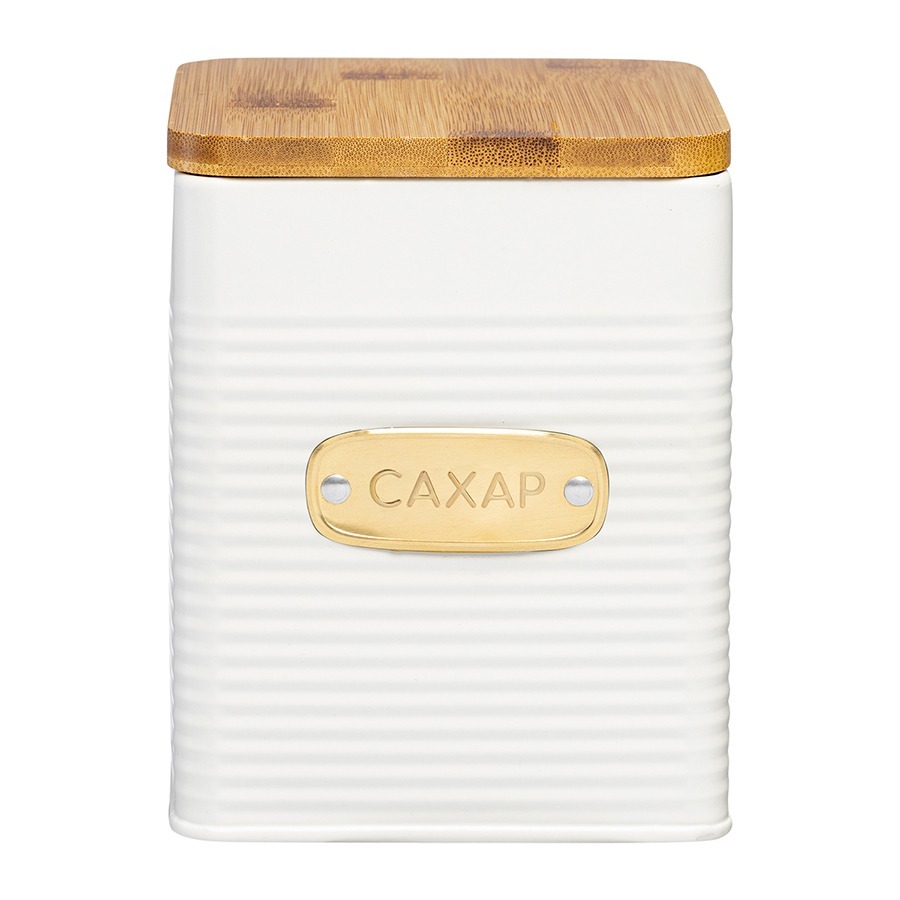 Фото Банка для хранения сахара irmel, 1,7 л, молочная (78685) - интернет-магазин МегаТерем в Москве