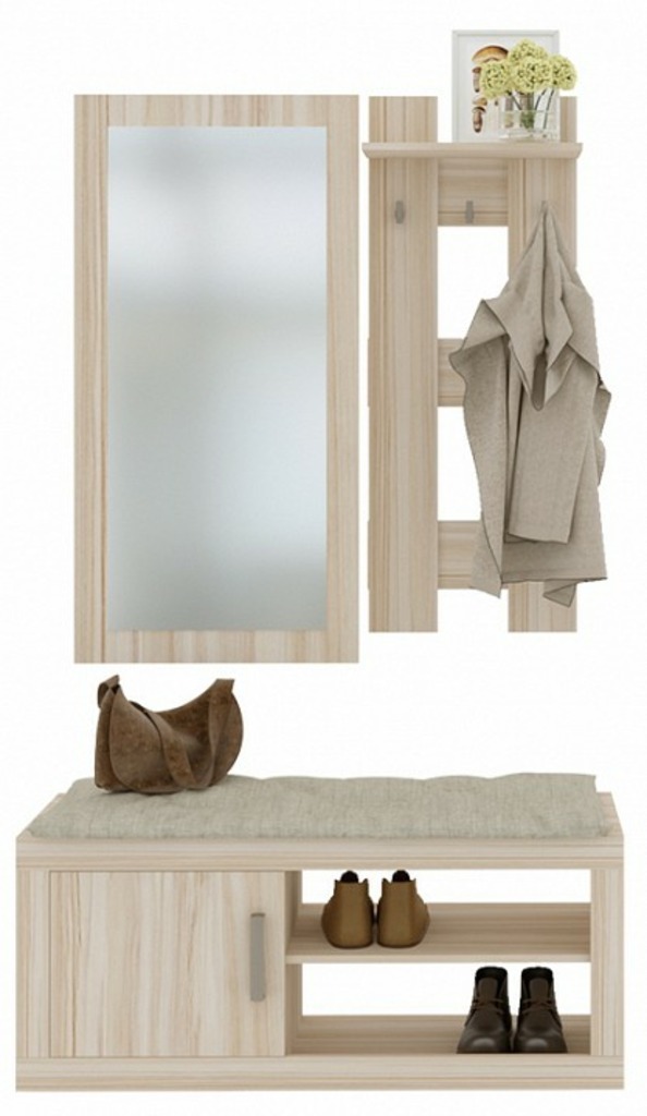 Фото Стенка для прихожей Toivo ТОЙ-ПР 8 MER_TOJ-PR-8-KK - интернет-магазин МегаТерем в Москве