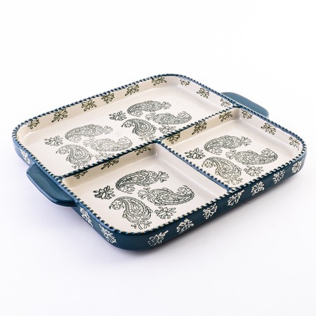 Фото Менажница керамическа LORAINE (60379) - интернет-магазин МегаТерем в Москве