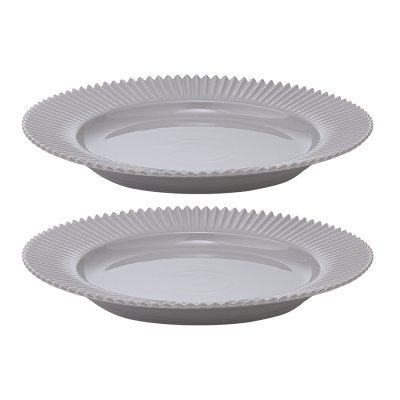 Набор из двух тарелок темно...