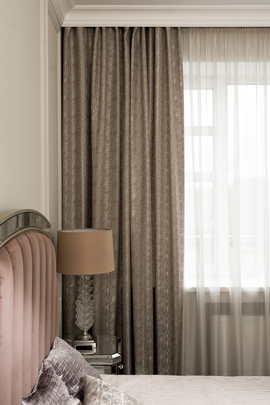 Фото Портьера Ambition серая 300*260 (TT-00015713) - интернет-магазин МегаТерем в Москве