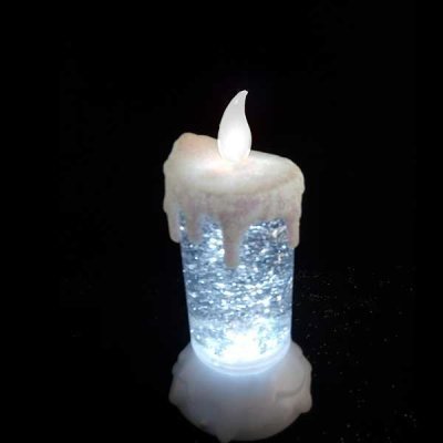 Декор свеча б/о теплый свет...