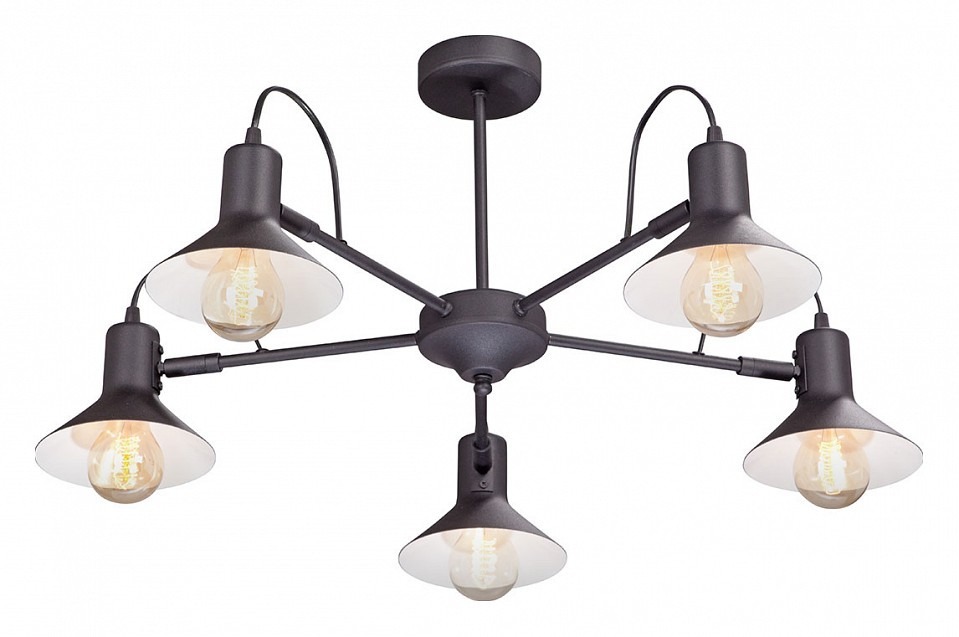 Фото Люстра на штанге Vitaluce V4874 V4874-1/5PL VI_V4874-1_5PL - интернет-магазин МегаТерем в Москве